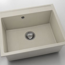 Мивка Vanguard 227, Fat Granite, 1003 Бежов, с включен сифон - FAT