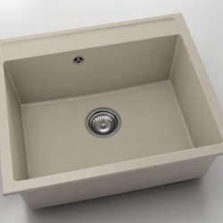 Мивка Vanguard 227, Fat Granite, 1004 Тъмнобежов, с включен сифон - FAT