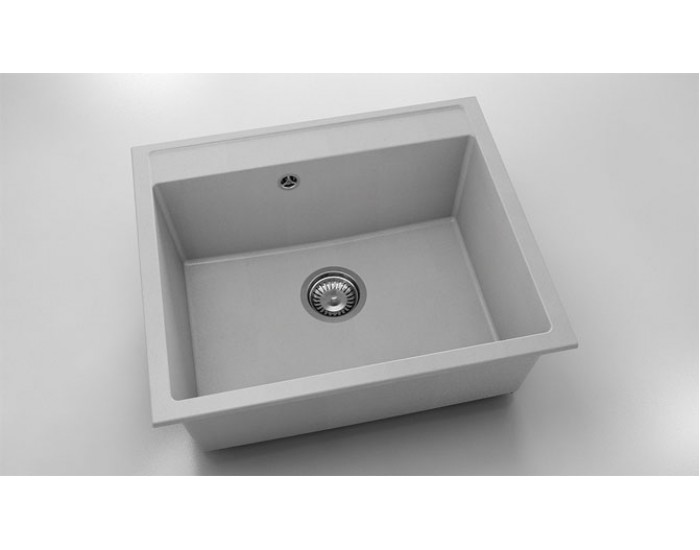 Мивка Vanguard 227, Fat Granite, 1005 Светлосив, с включен сифон