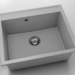 Мивка Vanguard 227, Fat Granite, 1006 Сив, с включен сифон - FAT