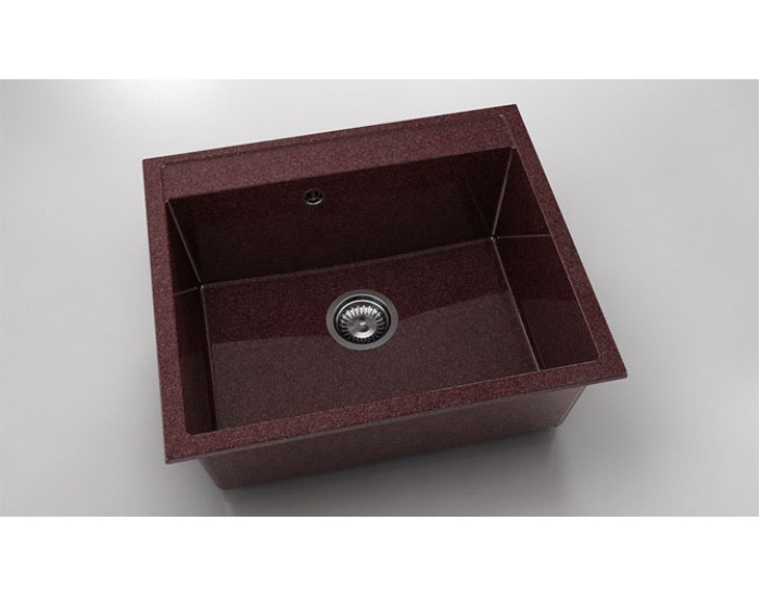 Мивка Vanguard 227, Granicite, 100 Bordo, с включен сифон