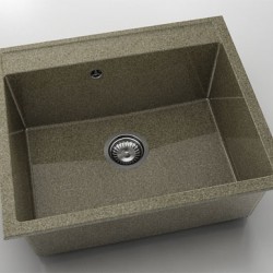 Мивка Vanguard 227, Granicite, 330 Walnut Toffee, с включен сифон - FAT