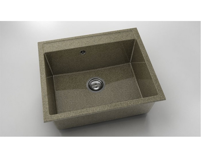 Мивка Vanguard 227, Granicite, 330 Walnut Toffee, с включен сифон