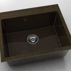 Мивка Vanguard 227, Granicite, 338 Brownie, с включен сифон - FAT