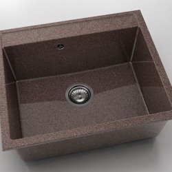 Мивка Vanguard 227, Granicite, 560 Merlot, с включен сифон - FAT