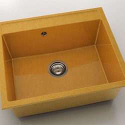 Мивка Vanguard 227, Granicite, 910 Camel, с включен сифон - FAT