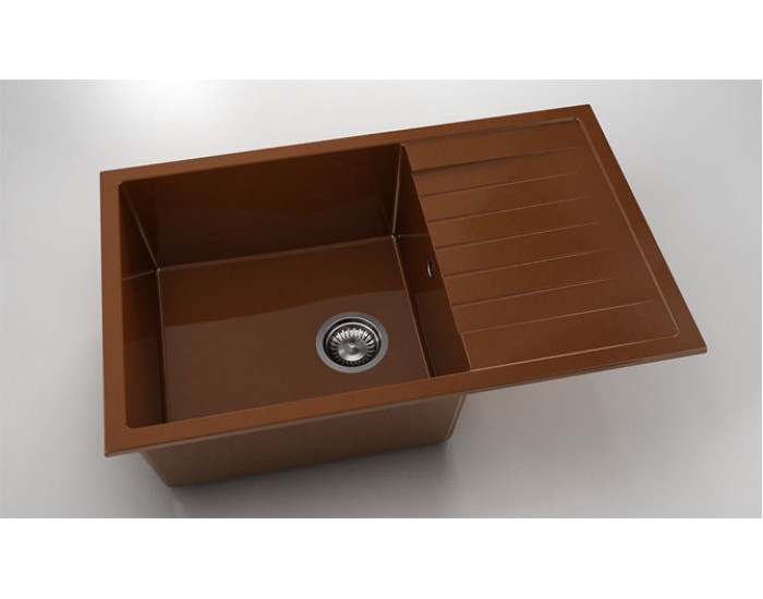 Мивка Vanguard 228, Polymer marble, 07 Азалия, с включен сифон