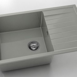 Мивка Vanguard 228, Polymer marble, 13 Инокс, с включен сифон - FAT