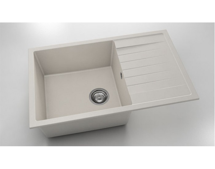 Мивка Vanguard 228, Fat Granite, 1002 Светлобежов, с включен сифон