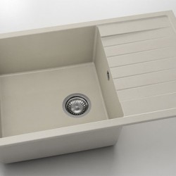 Мивка Vanguard 228, Fat Granite, 1003 Бежов, с включен сифон - FAT