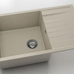 Мивка Vanguard 228, Fat Granite, 1004 Тъмнобежов, с включен сифон - FAT