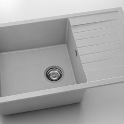 Мивка Vanguard 228, Fat Granite, 1005 Светлосив, с включен сифон - FAT