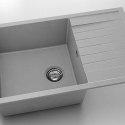 Мивка Vanguard 228, Fat Granite, 1006 Сив, с включен сифон - FAT