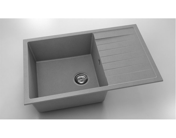 Мивка Vanguard 228, Fat Granite, 1007 Тъмносив, с включен сифон