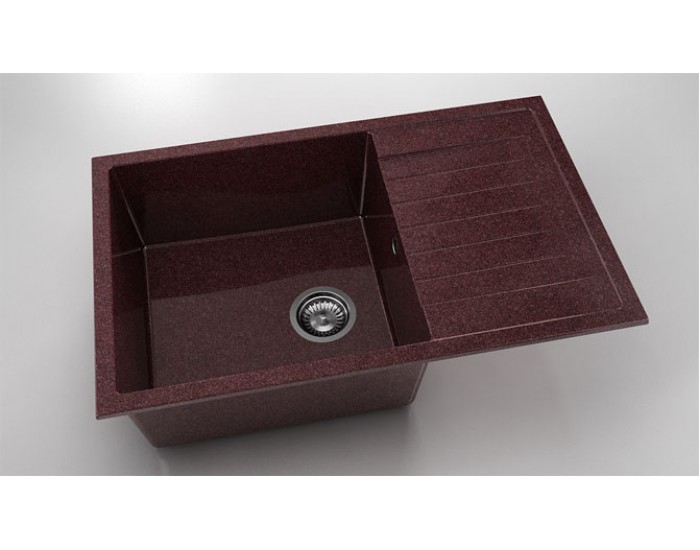 Мивка Vanguard 228, Granicite, 100 Bordo, с включен сифон