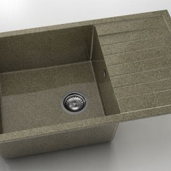 Мивка Vanguard 228, Granicite, 330 Walnut Toffee, с включен сифон - FAT