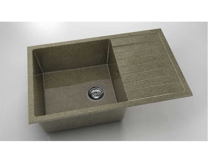 Мивка Vanguard 228, Granicite, 330 Walnut Toffee, с включен сифон