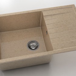 Мивка Vanguard 228, Granicite, 860 Pink pastel, с включен сифон - FAT