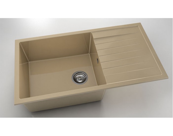 Мивка Vanguard 229, Polymer marble, 04 Розов оникс, с включен сифон