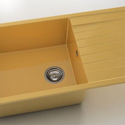 Мивка Vanguard 229, Polymer marble, 06 Андалусия, с включен сифон - FAT