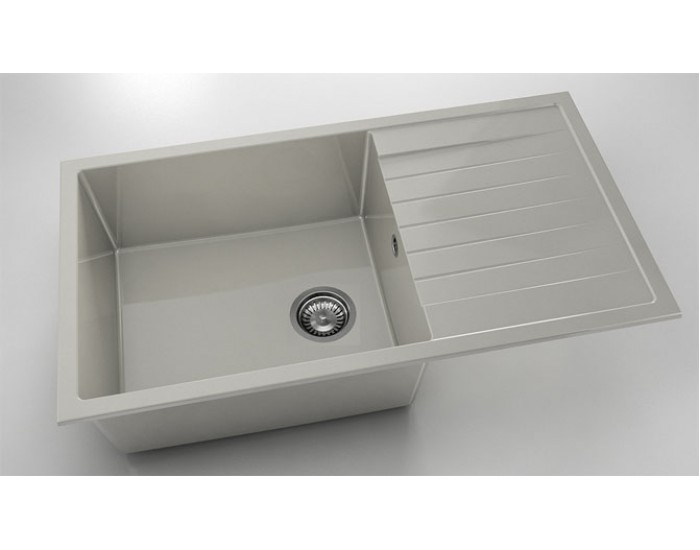 Мивка Vanguard 229, Polymer marble, 11 Сив гранит, с включен сифон