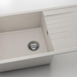 Мивка Vanguard 229, Fat Granite, 1002 Светлобежов, с включен сифон - FAT