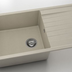 Мивка Vanguard 229, Fat Granite, 1004 Тъмнобежов, с включен сифон - FAT