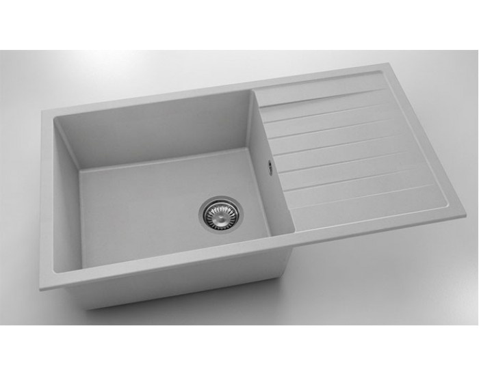 Мивка Vanguard 229, Fat Granite, 1005 Светлосив, с включен сифон