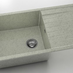 Мивка Vanguard 229, Granicite, 210 Pewter, с включен сифон - FAT