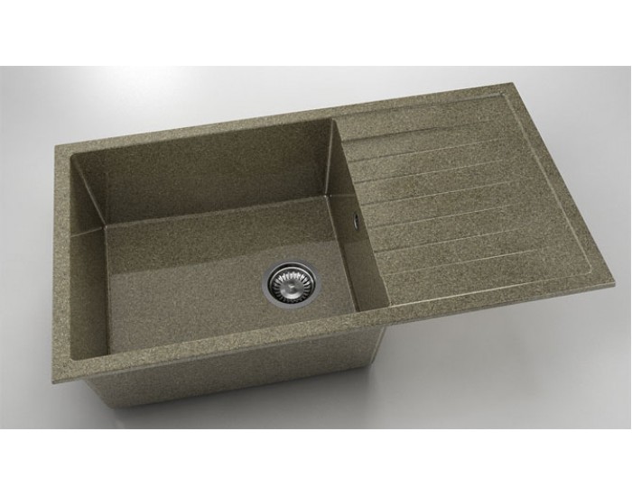 Мивка Vanguard 229, Granicite, 330 Walnut Toffee, с включен сифон