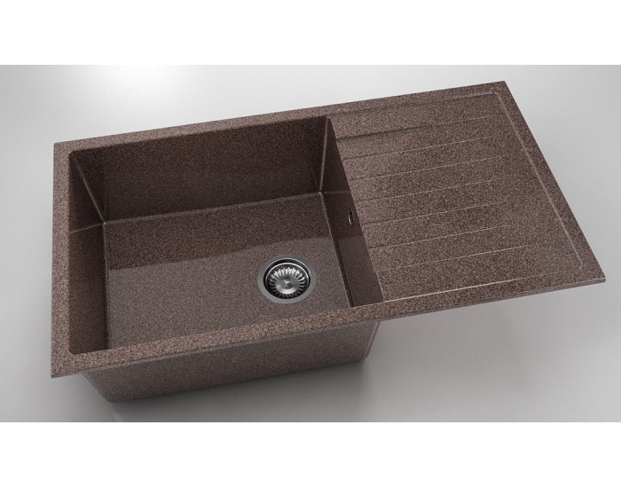 Мивка Vanguard 229, Granicite, 560 Merlot, с включен сифон