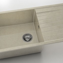 Мивка Vanguard 229, Granicite, 800 Peach Freeze, с включен сифон - FAT