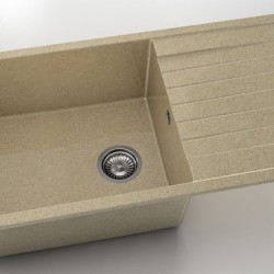 Мивка Vanguard 229, Granicite, 809 Latte, с включен сифон - FAT