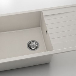 Мивка Vanguard 230, Fat Granite, 1002 Светлобежов, с включен сифон - FAT