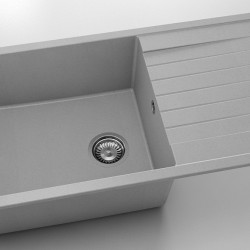 Мивка Vanguard 230, Fat Granite, 1006 Сив, с включен сифон - FAT