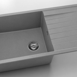 Мивка Vanguard 230, Fat Granite, 1007 Тъмносив, с включен сифон - FAT