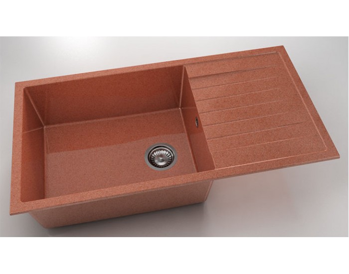 Мивка Vanguard 230, Granicite, 239 Dark selmon, с включен сифон