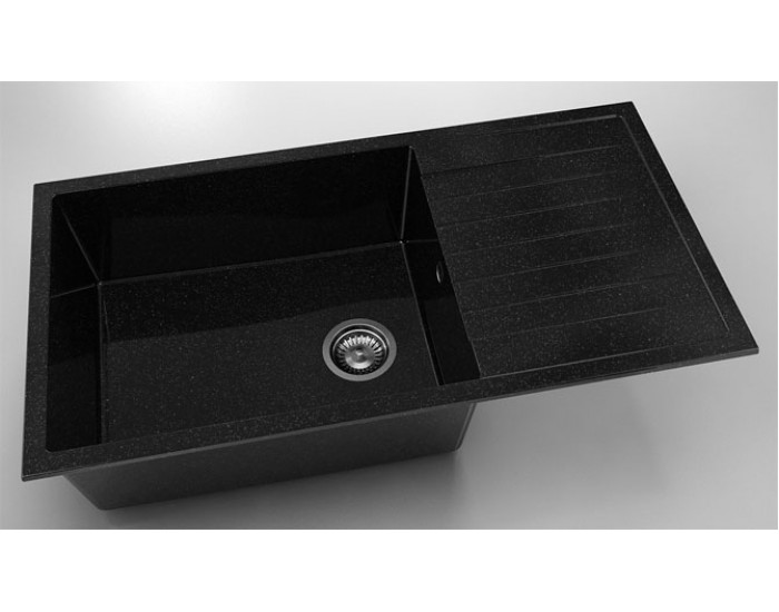 Мивка Vanguard 230, Granicite, 422 Galaxy Black, с включен сифон