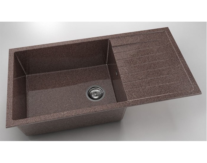 Мивка Vanguard 230, Granicite, 560 Merlot, с включен сифон