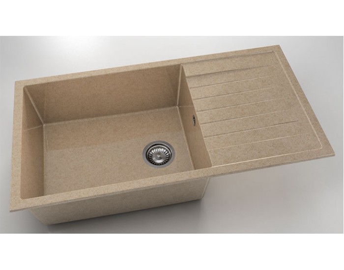 Мивка Vanguard 230, Granicite, 860 Pink pastel, с включен сифон