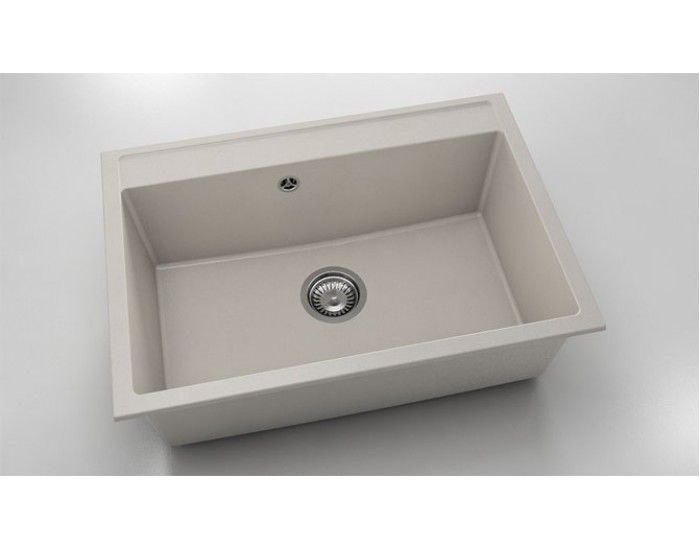 Мивка Vanguard 231, Fat Granite, 1002 Светлобежов, с включен сифон