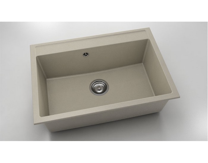 Мивка Vanguard 231, Fat Granite, 1004 Тъмнобежов, с включен сифон