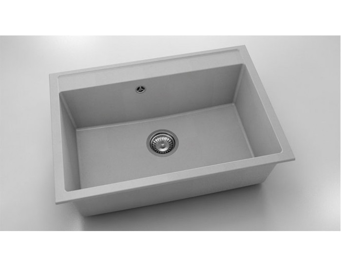 Мивка Vanguard 231, Fat Granite, 1005 Светлосив, с включен сифон