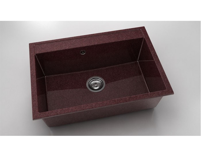 Мивка Vanguard 231, Granicite, 100 Bordo, с включен сифон