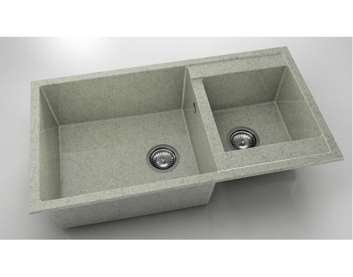 Мивка Vanguard 234, Granicite, 210 Pewter, с включен сифон