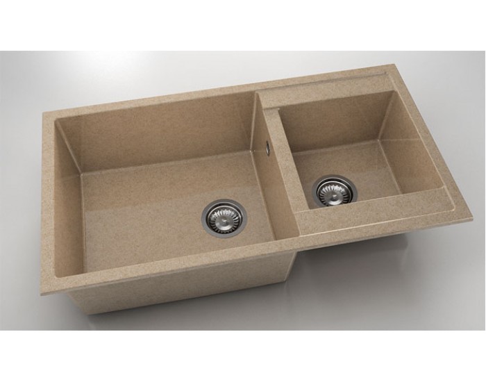 Мивка Vanguard 234, Granicite, 860 Pink pastel, с включен сифон