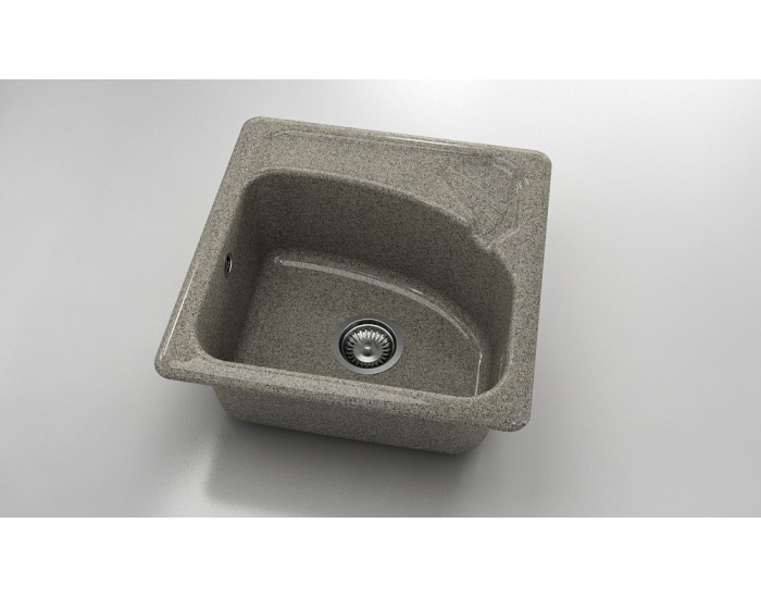 Mивка Classic 201, Granicite, 940 Space Gray,  с включен сифон Mивка Classic 201, Granicite, 940 Space Gray,  с включен сифон