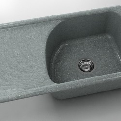  Mивка Classic 203, Granicite, 251 City Grey, с включен сифон  - FAT