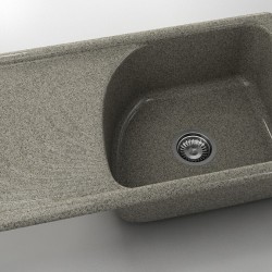  Mивка Classic 203, Granicite, 940 Space Gray, с включен сифон  - FAT