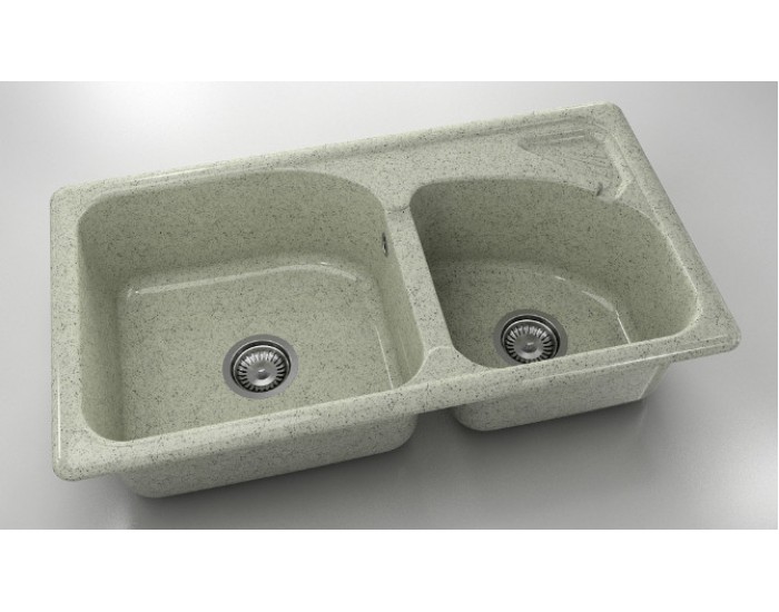 Mивка Classic 204, Granicite, 210 Pewter, с включен сифон